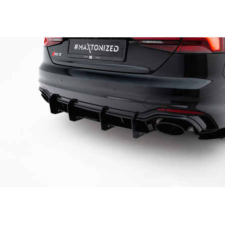 DIFFUSORE POSTERIORE V.2 Audi RS5  Coupe / Sportback F5 (Cod. M-AU-RS5-2-CNC-RS2A)