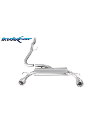 Posteriore DUPLEX con uscita diam. 102 OPEL CORSA D 1.6 16V TURBO OPC – 2007 192CV (Cod. I-TWOP.10