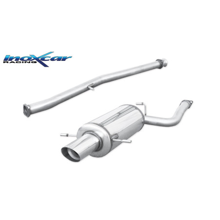 Tubo centrale diretto e Posteriore con uscita diam. 100 RACING – 76 SUBARU IMPREZA 4WD 2.0 GT TURB