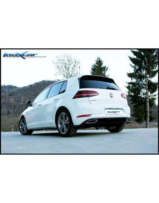 Posteriore DUPLEX con uscita diam.102 X-RACE – 2017 150CV Volkswagen GOLF 7.5 (Cod. I-TWVW.24.XR10