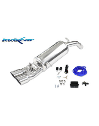 Posteriore silenziato con uscita 2 x diam. 80 RACING e Valvola kit depressione telecomando CITROEN D