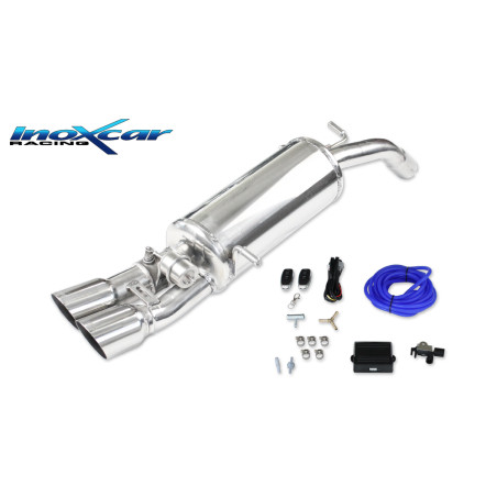 Posteriore silenziato con uscita 2 x diam. 80 RACING e Valvola kit depressione telecomando CITROEN D