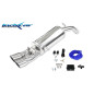 Posteriore silenziato con uscita 2 x diam. 80 RACING e Valvola kit depressione telecomando CITROEN D