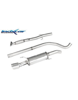 Tubo centrale diretto e Posteriore con uscita diam. 100 RACING – 63 2015 150CV Opel ADAM (Cod. I-C