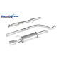 Tubo centrale diretto e Posteriore con uscita diam. 100 RACING – 63 2015 150CV Opel ADAM (Cod. I-C