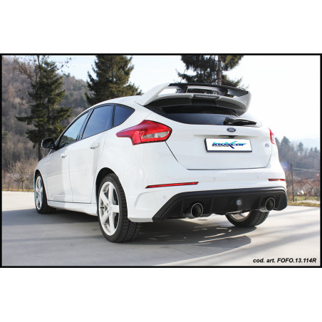 Terminale con uscita diam. 110 X-RACE DX SX – 2016 350CV Ford FOCUS MK3 (Cod. I-FOFO.14.XR11)
