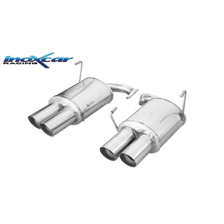 Posteriore con uscita 2 x diam. 90 RACING DX SX – 70 SUBARU IMPREZA 2.5 WRX STI MY15 2014 300CV (C
