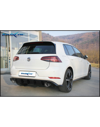 Posteriore DUPLEX con uscita diam.102 RACING e Valvola – 2017 150CV Volkswagen GOLF 7.5 (Cod. I-VA