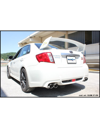Posteriore con uscita 2 x diam. 90 RACING DX SX – 70 SUBARU IMPREZA 4WD 2.5T WRX STI 10MY 2010 300