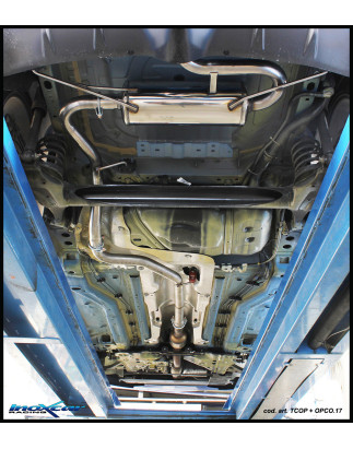 Tubo centrale silenziato – Diam. 60 2007 192CV Opel CORSA D (Cod. I-TCOPS.60)