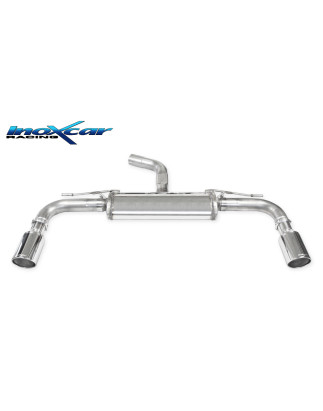 Posteriore silenziato con uscita diam. 100 X-RACE DX SX VOLKSWAGEN GOLF 8 2.0 GTI – 2020 245CV (Co