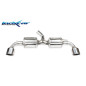 Posteriore 2 silenziatori con uscita diam. 110 X-RACE DX SX – 2020 261CV Toyota YARIS (Cod. I-TOYA