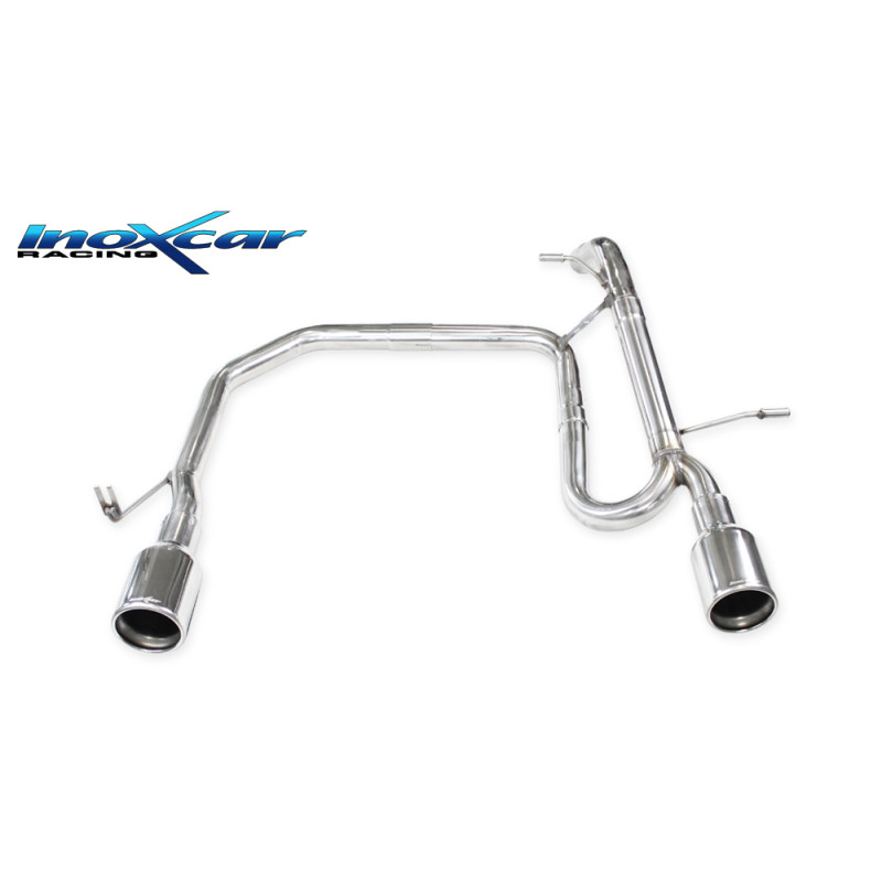 Posteriore DUPLEX senza silenziatore con uscita diam. 102 PEUGEOT 208 GTI 30TH 1.6 16V TURBO – 201