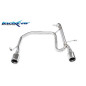 Posteriore DUPLEX senza silenziatore con uscita diam. 102 PEUGEOT 208 GTI 30TH 1.6 16V TURBO – 201