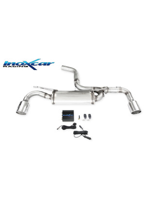 Posteriore con uscita diam. 100 X-RACE DX SX e Valvola VOLKSWAGEN GOLF 8 – 2020 245CV (Cod. I-VALV