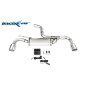 Posteriore con uscita diam. 100 X-RACE DX SX e Valvola VOLKSWAGEN GOLF 8 – 2020 245CV (Cod. I-VALV