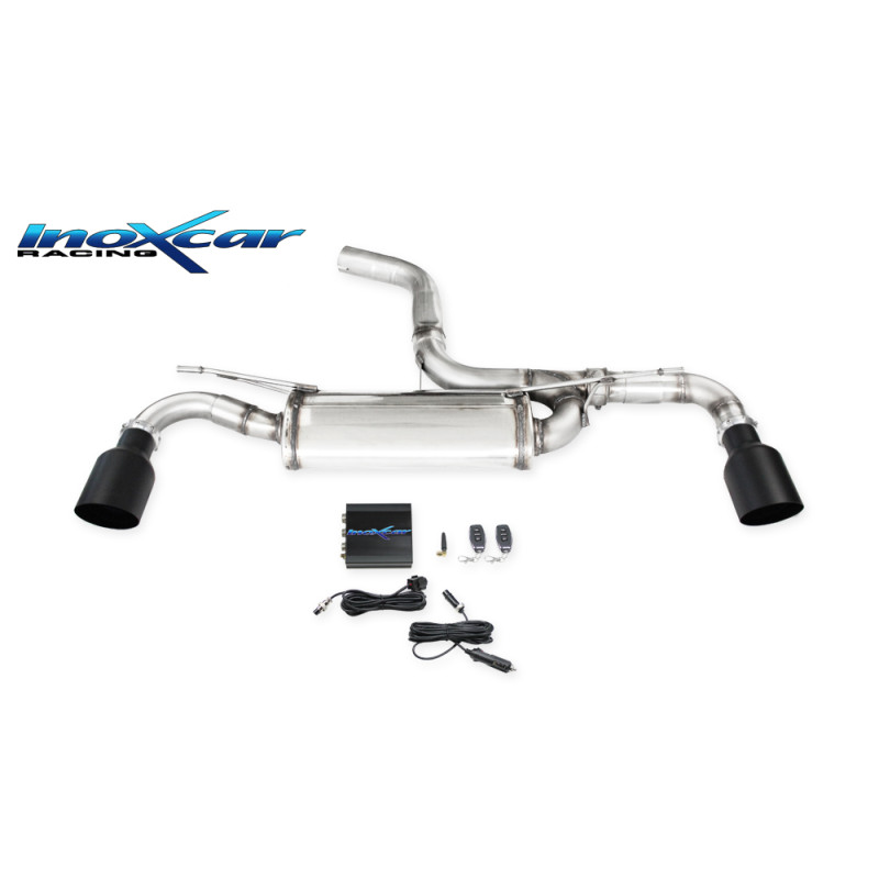 Posteriore con uscita diam. 100 RACING BLACK CERAMIC DX SX e Valvola VOL – 2020 245CV Volkswagen G