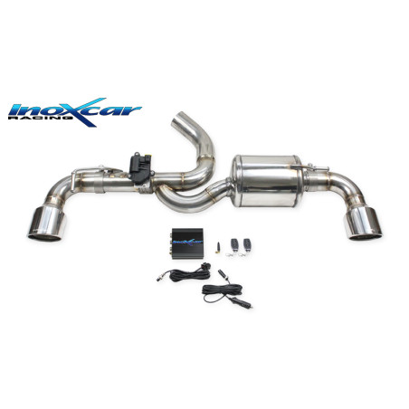 Posteriore con uscita diam. 100 RACING DX SX e Valvola – 2020 261CV Toyota YARIS (Cod. I-VALV.YARI