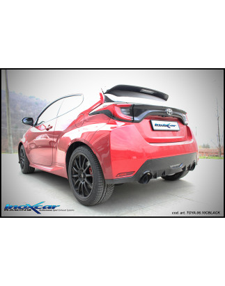 Posteriore con uscita diam. 100 RACING DX SX e Valvola – 2020 261CV Toyota YARIS (Cod. I-VALV.YARI