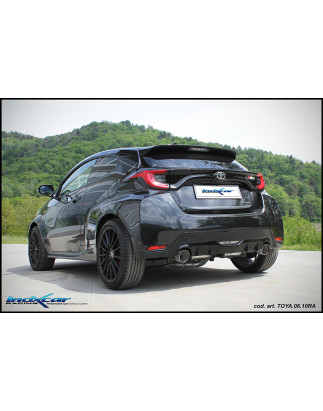 Posteriore con uscita diam. 100 RACING DX SX e Valvola – 2020 261CV Toyota YARIS (Cod. I-VALV.YARI