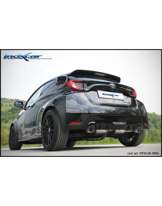 Posteriore con uscita diam. 100 RACING DX SX e Valvola – 2020 261CV Toyota YARIS (Cod. I-VALV.YARI