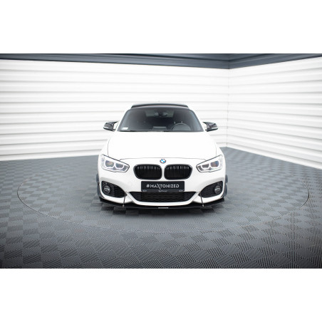 SPLITTER RACING ANTERIORE V.1 BMW 1 F20/F21 M-Power FACELIFT (Cod. M-BM-1-F20F-M-CNC-FD1A)