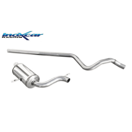 Tubo centrale diretto e Posteriore – Diam. 70 RENAULT MEGANE III COUPE 2.0 RS TURBO 2010 250CV (Co