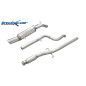 Tubo centrale diretto e Posteriore con uscita diam. 100 RACING – 63 PEUGEOT 208 GTI 1.6 16V TURBO 
