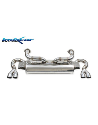 Posteriore silenziato con uscita 2 x diam. 60 RACING DX SX FERRARI MONDIAL T 3.4 – 1989 (Cod. I-FE