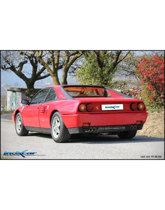 Posteriore silenziato con uscita 2 x diam. 60 RACING DX SX FERRARI MONDIAL T 3.4 – 1989 (Cod. I-FE