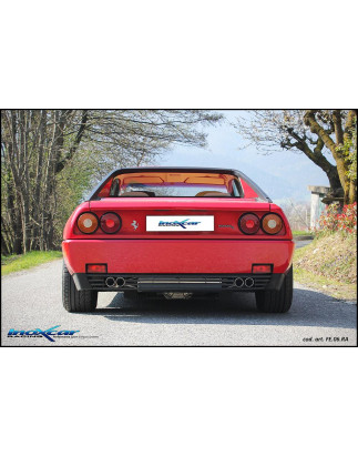 Posteriore silenziato con uscita 2 x diam. 60 RACING DX SX FERRARI MONDIAL T 3.4 – 1989 (Cod. I-FE