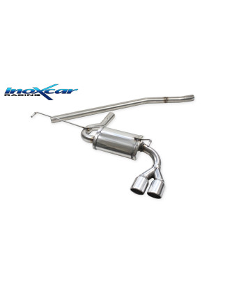 Posteriore con uscita 2 x diam. 80 X-RACE FIAT 500X 1.0 – 2019 120CV (Cod. I-FICQ.20.XR80)