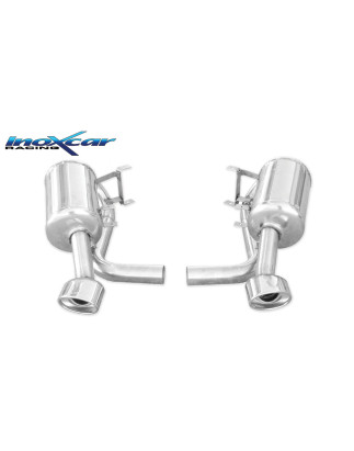 Posteriore con uscita ovale 120x80 OBLIQUO DX SX PORSCHE 911 SERIE 996 GT3 RS – 2003-2004 381CV (C