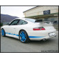 Posteriore con uscita ovale 120x80 OBLIQUO DX SX PORSCHE 911 SERIE 996 GT3 RS – 2003-2004 381CV (C
