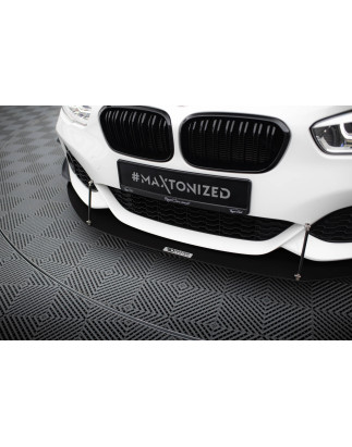 SPLITTER RACING ANTERIORE V.2 BMW 1 F20/F21 M-Power FACELIFT (Cod. M-BM-1-F20F-M-CNC-FD2A)