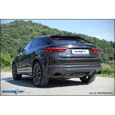 Tubo centrale diretto e Terminale silenziato – 2020 Audi RS Q3 SPORTBACK (Type F3) (Cod. I-VALV.RS