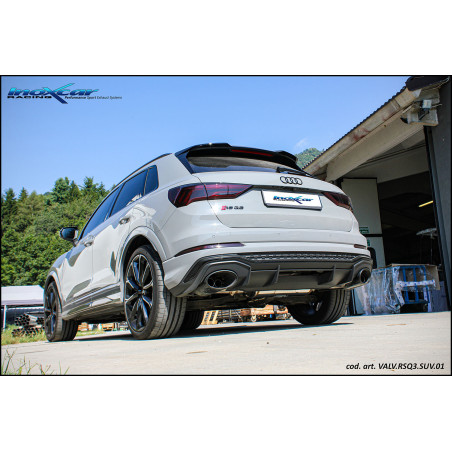 Tubo centrale diretto e Terminale silenziato – 2020 Audi RS Q3 SUV (Type F3) (Cod. I-VALV.RSQ3.SUV