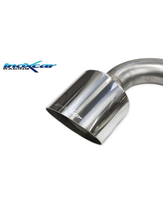 Tubo centrale diretto+ Adattatore e Posteriore 2 silenziatori con uscita diam. 114 RACING DX SX TOYO