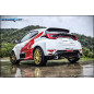 Tubo centrale diretto+ Adattatore e Posteriore 2 silenziatori con uscita diam. 114 RACING DX SX TOYO