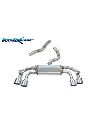 Tubo centrale diretto e Posteriore con uscita 2 x diam. 114 RACING DX SX Valvole – 2023 Volkswagen