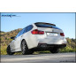 Posteriore senza silenziatore con uscita 2 x diam. 80 BMW F31 320D – 2011-2015 SERIE 3 (Cod. I-BMF
