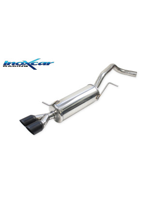 Posteriore con uscita 2 x diam. 80 RACING BLACK CERAMIC AUDI A1 – 2011 S1 (type 8X) (Cod. I-AUA1.1