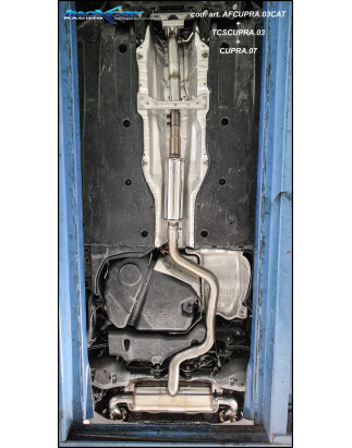 Tubo sostituzione cat. con catalizzatore metallico sportivo 200 CPSI – 2021 Cupra LEON (Cod. I-AFC