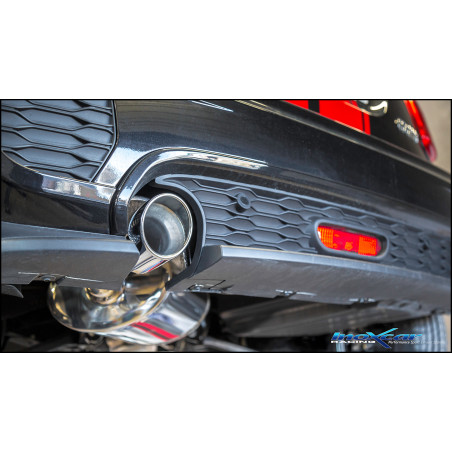 Posteriore con uscita singola diam. 90 X-RACE MINI COOPER 1.5 Turbo – 2019 (F56) (Cod. I-MICO.35.X