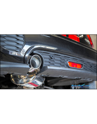 Posteriore con uscita singola diam. 100 X-RACE MINI COOPER 1.5 Turbo – 2019 (F56) (Cod. I-MICO.35.