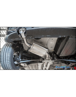 Posteriore con uscita singola diam. 100 X-RACE MINI COOPER 1.5 Turbo – 2019 (F56) (Cod. I-MICO.35.