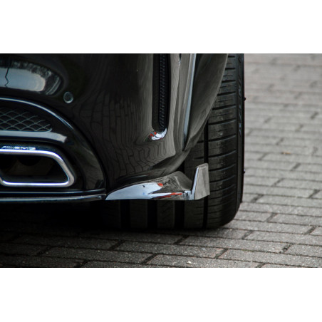 Sottoparaurti posteriore Seite2 pezzi con flaps laterali    Mercedes Benz C63 AMG W205  (Cod. IN-INE