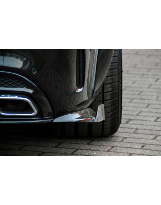 Sottoparaurti posteriore Seite2 pezzi con flaps laterali    MercedesBenz C63 AMG W205  (Cod. IN-INE-