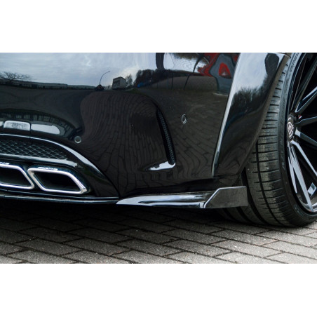 Sottoparaurti posteriore Seite2 pezzi con flaps laterali    MercedesBenz C63 AMG W205  (Cod. IN-INE-