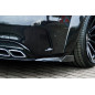 Sottoparaurti posteriore Seite2 pezzi con flaps laterali    MercedesBenz C63 AMG W205  (Cod. IN-INE-